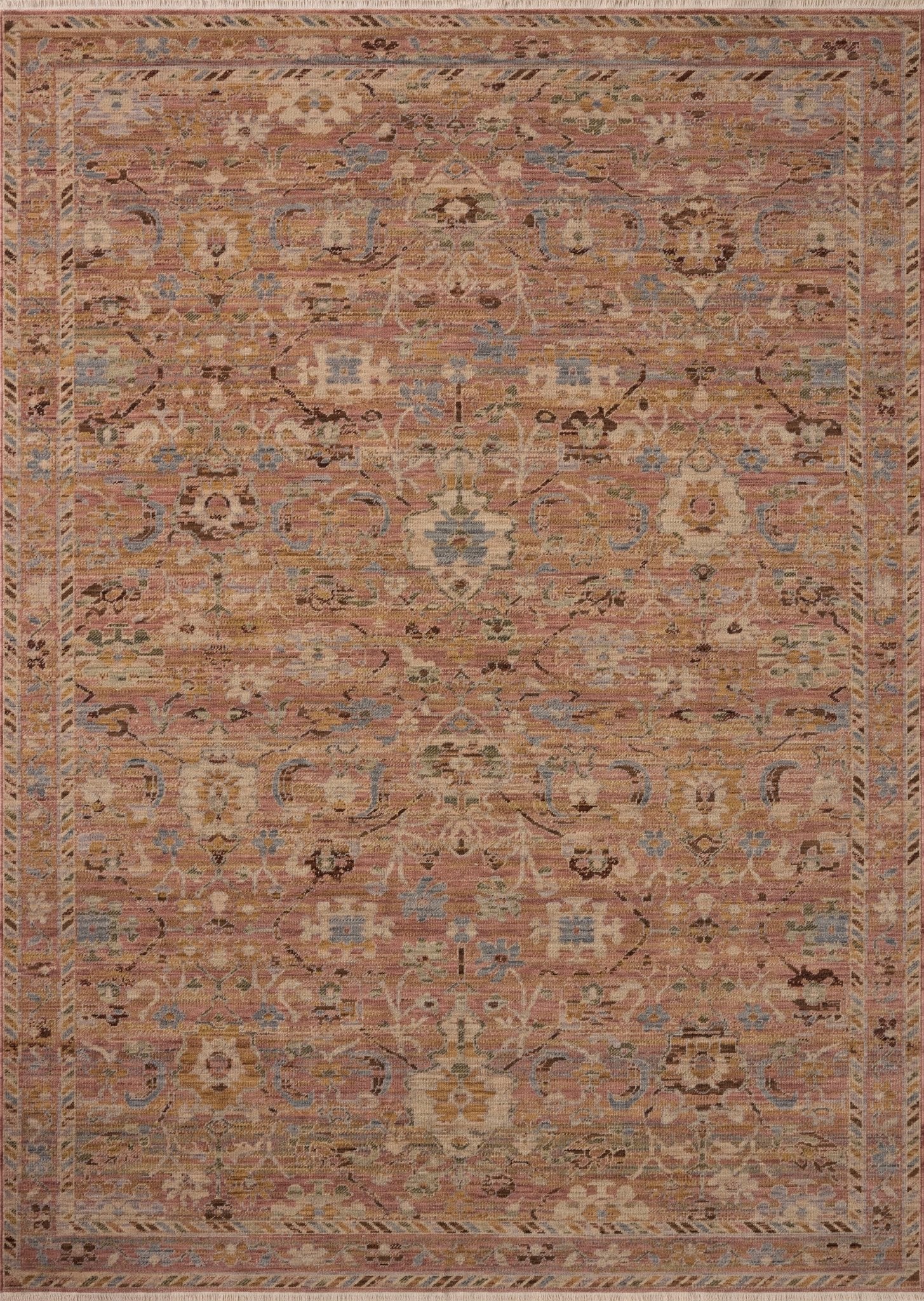 The Reign Rug 13 | Pink/Multi - Plain Jane Interiors