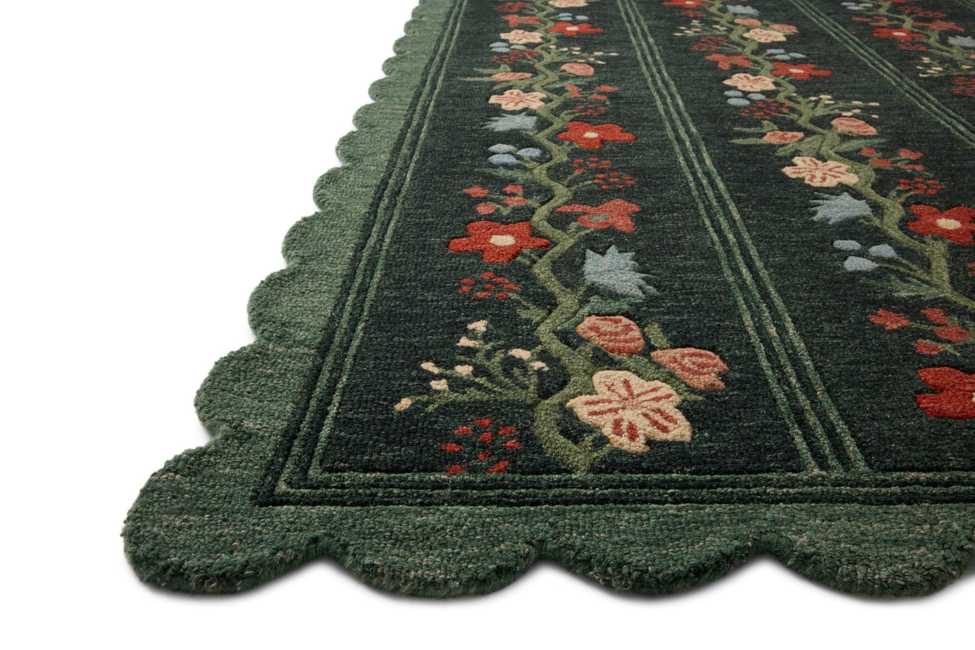 The Thistle Rug in NEUTRAL / MULTI | Rifle Paper Co x Loloi - Plain Jane Interiors