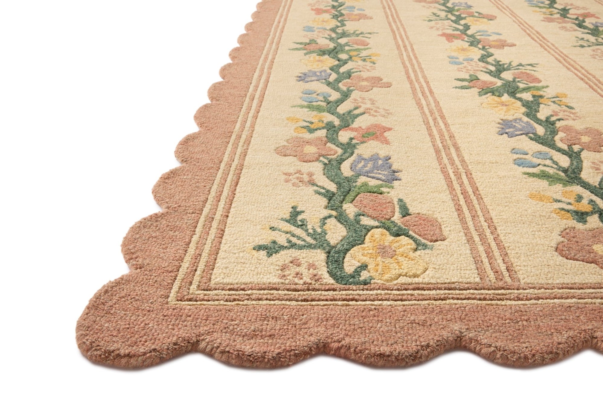 The Thistle Rug in NEUTRAL / MULTI | Rifle Paper Co x Loloi - Plain Jane Interiors