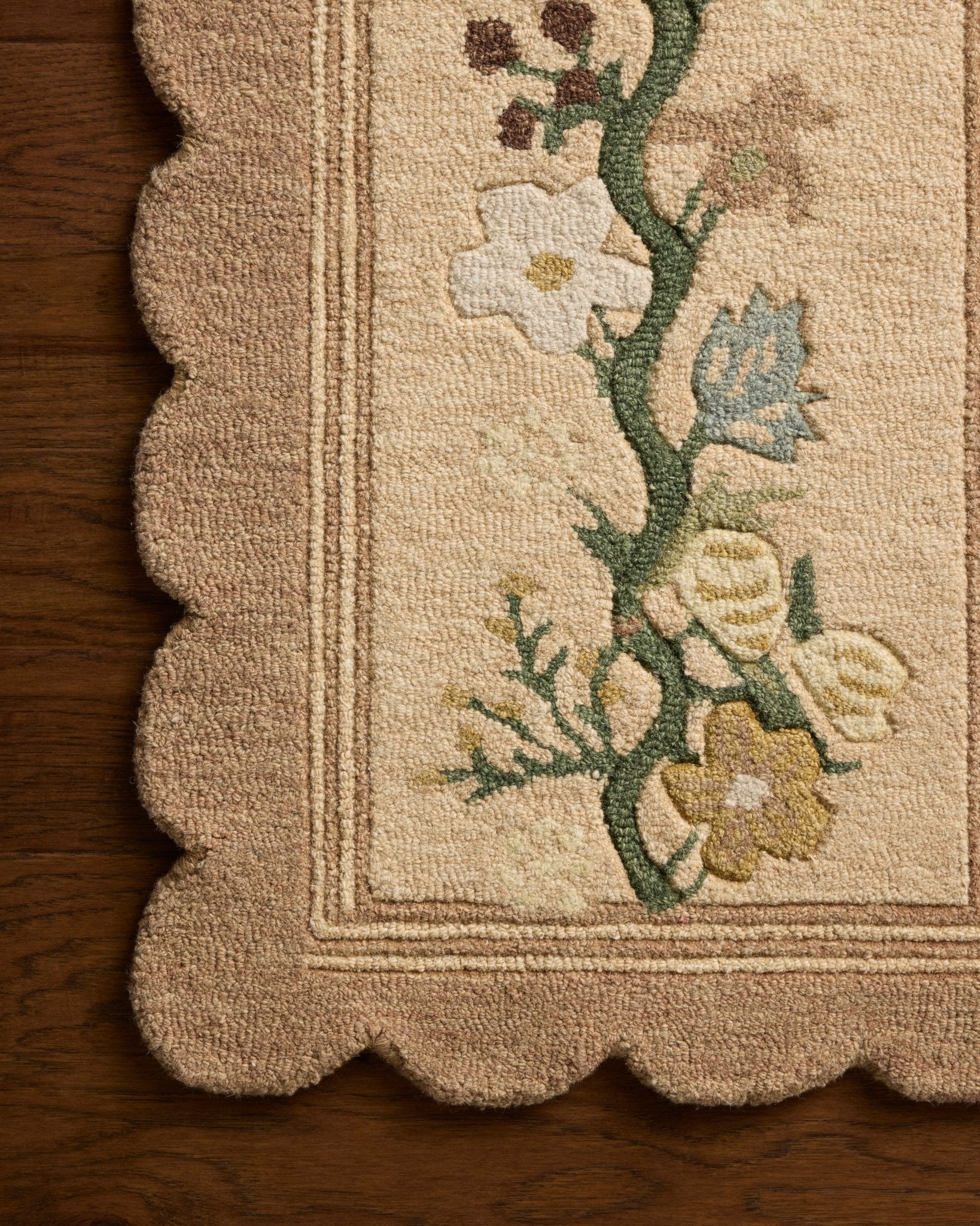 The Thistle Rug in NEUTRAL / MULTI | Rifle Paper Co x Loloi - Plain Jane Interiors