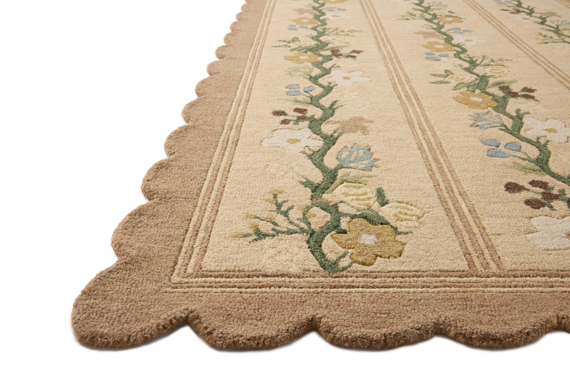 The Thistle Rug in NEUTRAL / MULTI | Rifle Paper Co x Loloi - Plain Jane Interiors