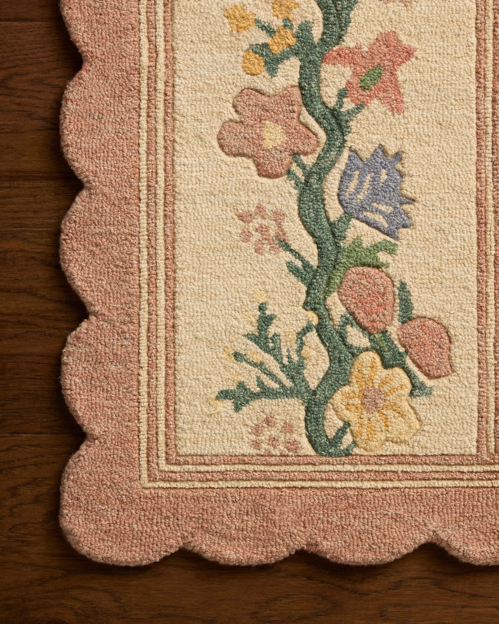 The Thistle Rug in NEUTRAL / MULTI | Rifle Paper Co x Loloi - Plain Jane Interiors