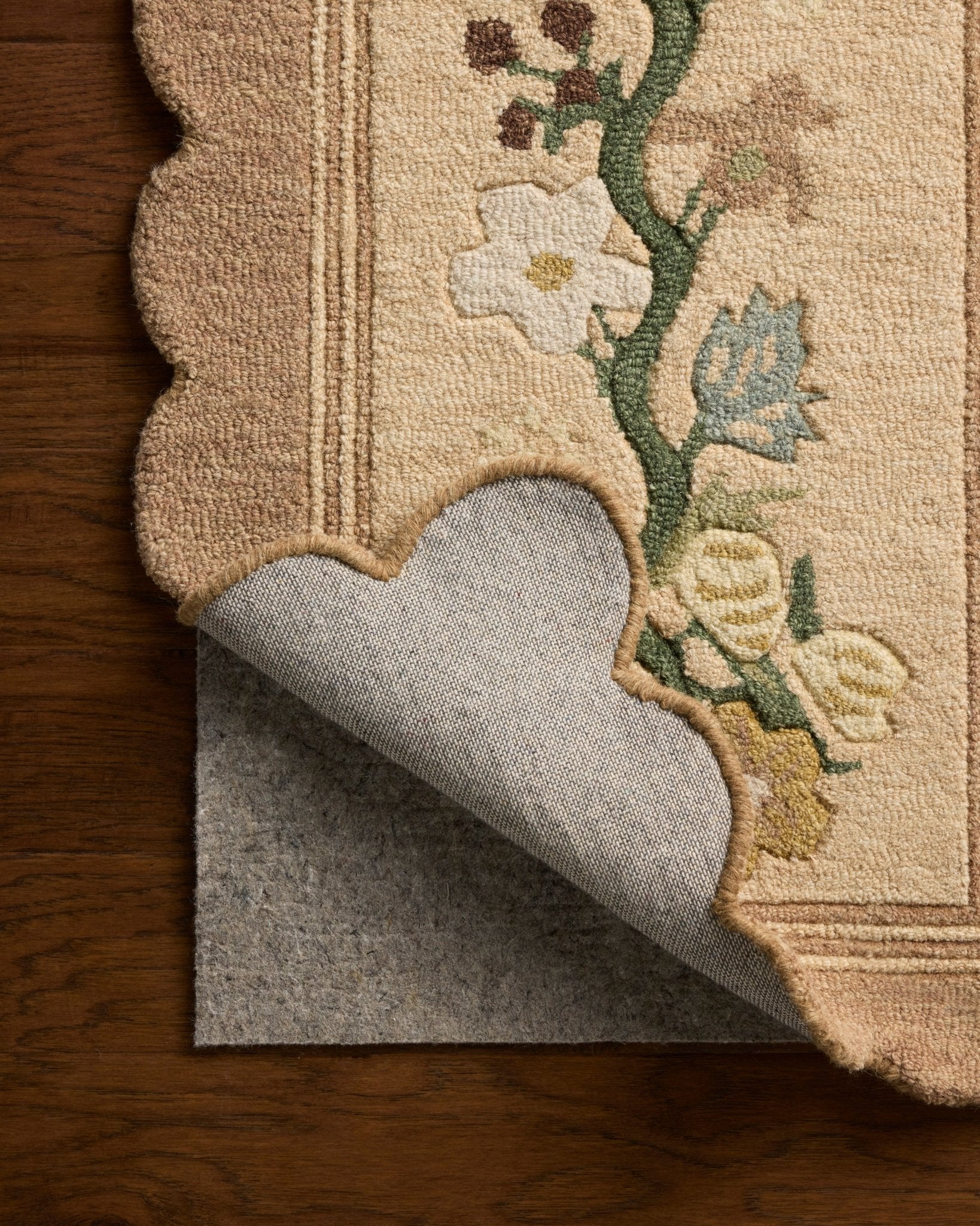 The Thistle Rug in NEUTRAL / MULTI | Rifle Paper Co x Loloi - Plain Jane Interiors